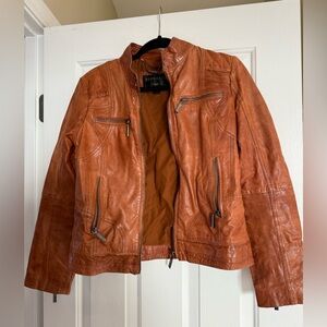 Bernardo leather jacket